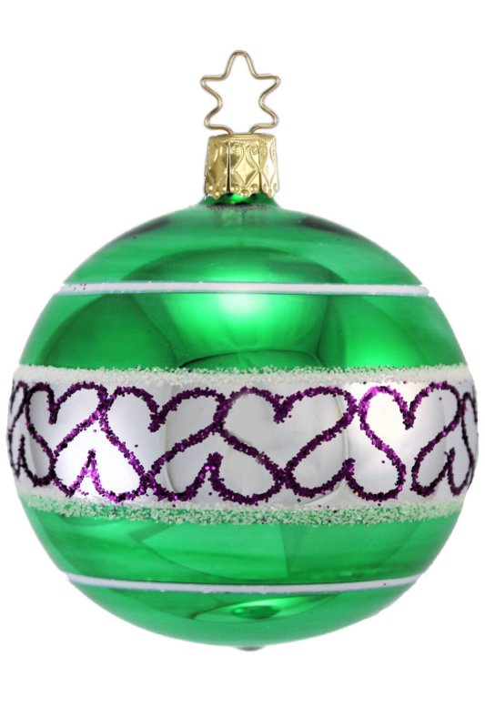 (image for) Swirls and Stripes - Large Green