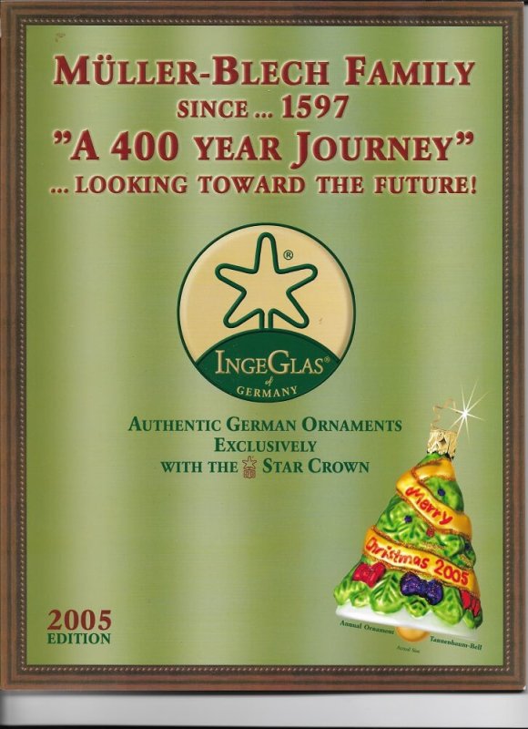 (image for) 2005 Inge-Glas of Germany Catalog