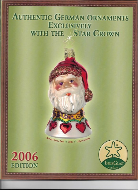 (image for) 2006 Inge-Glas of Germany Catalog