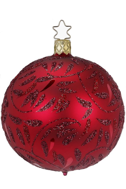 (image for) Delights, Kugel, dark red, 10 cm