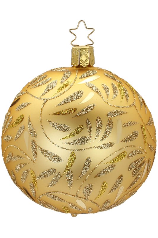 (image for) Ball 8 cm, Delights, inkagold matt