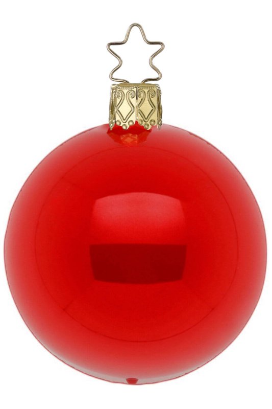 (image for) Ball 8 cm, red pearl
