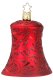 (image for) Delights, Bell, dark red, 3 1/4"