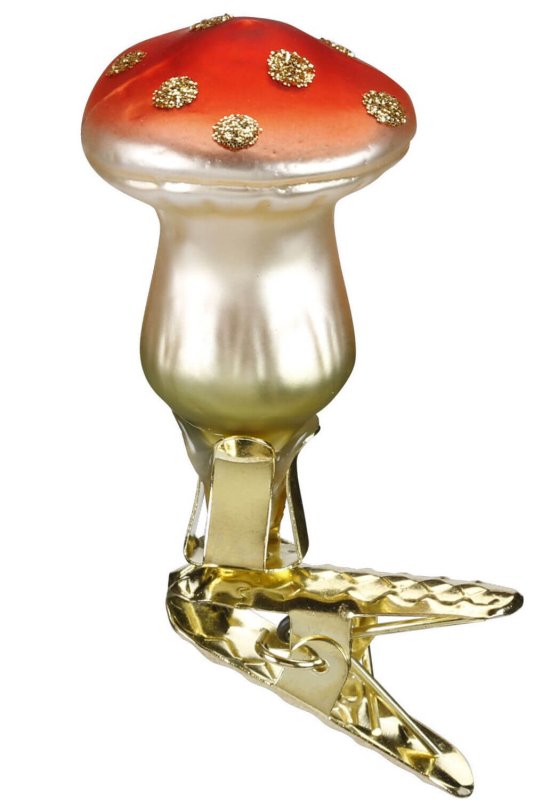 (image for) Orange Hatter, Mushroom Clip-on