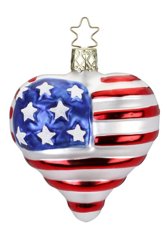(image for) Patriotic Heart, Forever United, Red White Blue