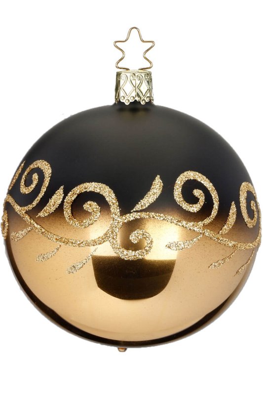 (image for) Ball, Perfect Border, Amber Gold Shiny