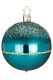 (image for) Ball Glitter Top 8cm Blue Green Matte