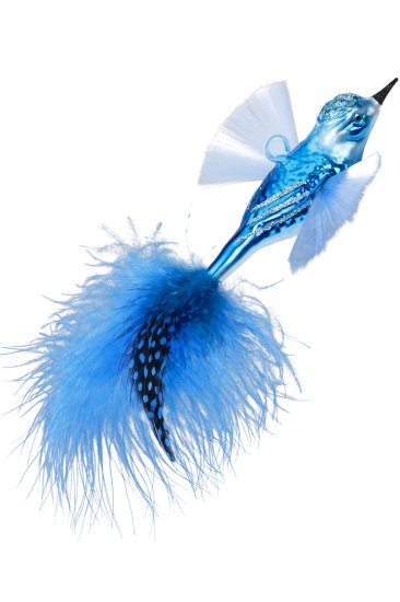 (image for) Blue Bilbo, Hanging Bird