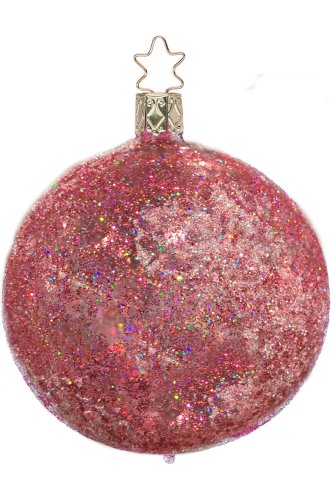 (image for) Ball 8cm Glitter and Sparkle Transparent