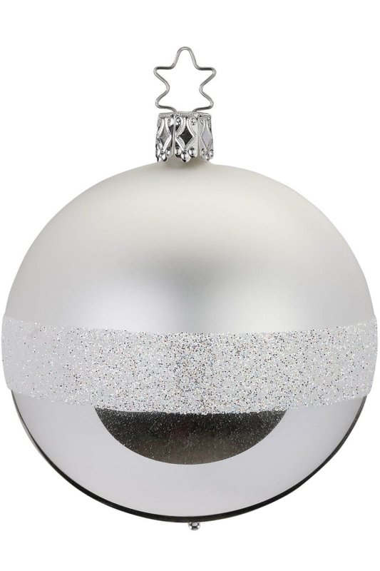 (image for) 8cm Ball Horizon, white matt