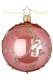 (image for) 8cm Ball Rococo, candy pink pearl