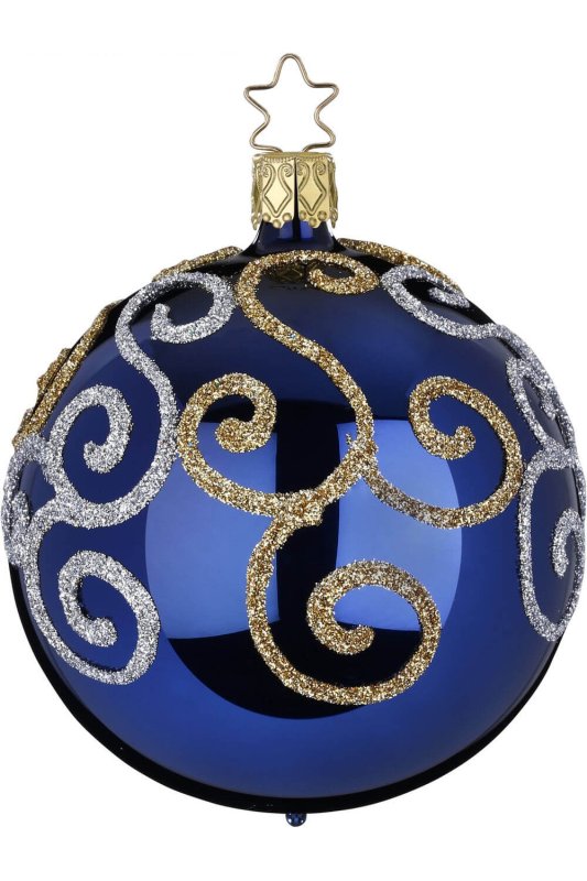 (image for) 8cm Ball Angel's Dance, midnight shiny