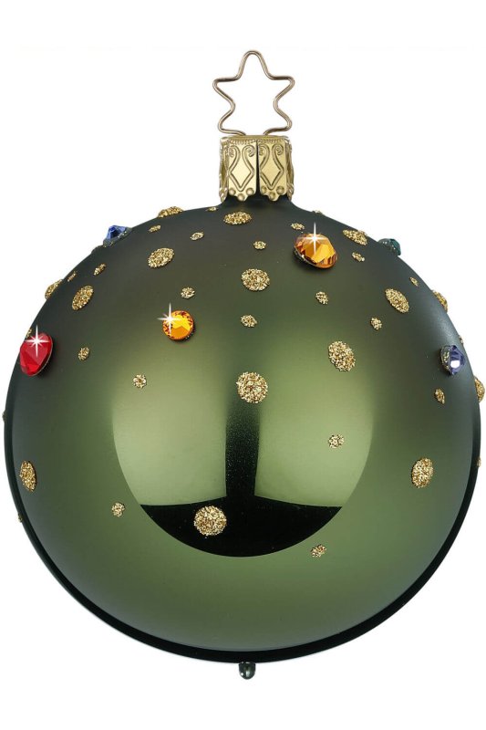 (image for) Sparkling Feast, Hunting green shiny, 8cm