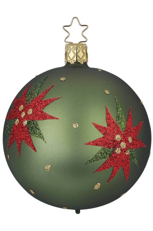 (image for) Winter Roses, Hunting green matt, 8cm