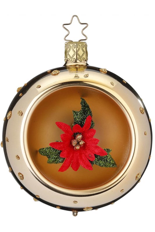 (image for) Winter Rose, Brocade shiny, 8cm