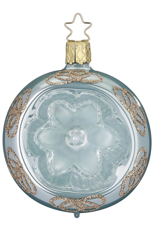 (image for) Mint Blue Pearl Border, 7cm