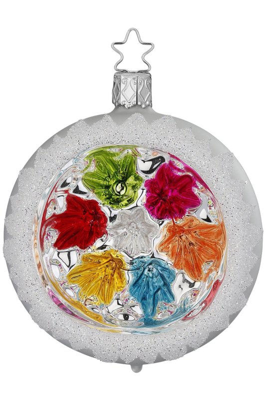 (image for) Reflector Snow Flurry, 8cm, white matt, White 6 color