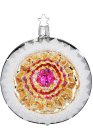 (image for) Reflector Snow Flurry, 10cm, silver shiny, Pink Gold