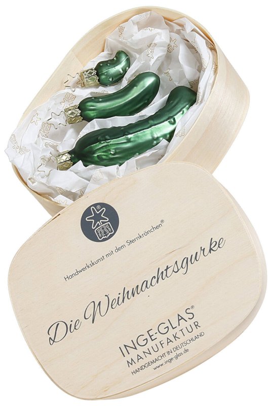 (image for) Christmas Pickles, 3 pcs.