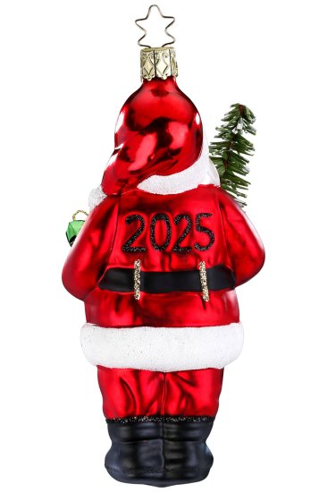 Santa Clause 2025 Annual Ornament