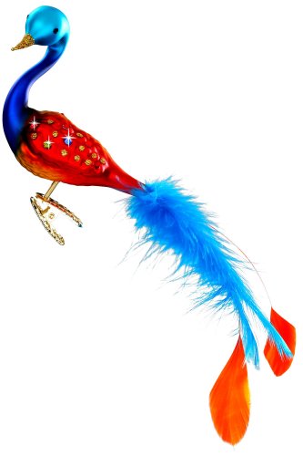 (image for) Jewelled Clip-On Bird Magnificent Feathers