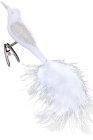 (image for) Clip-On Bird Snow White Feather