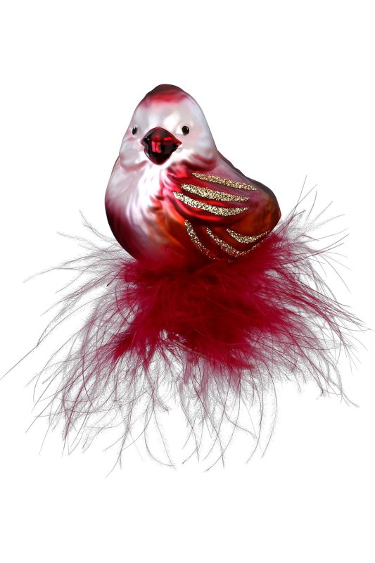 (image for) Clip-On Bird Fluffy Feather