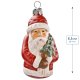 (image for) Papiermach Ornament *Santa* Red