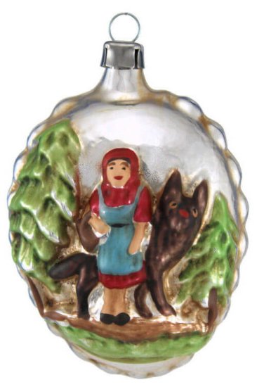 Little Red Riding Hood, Wolf and Forest House