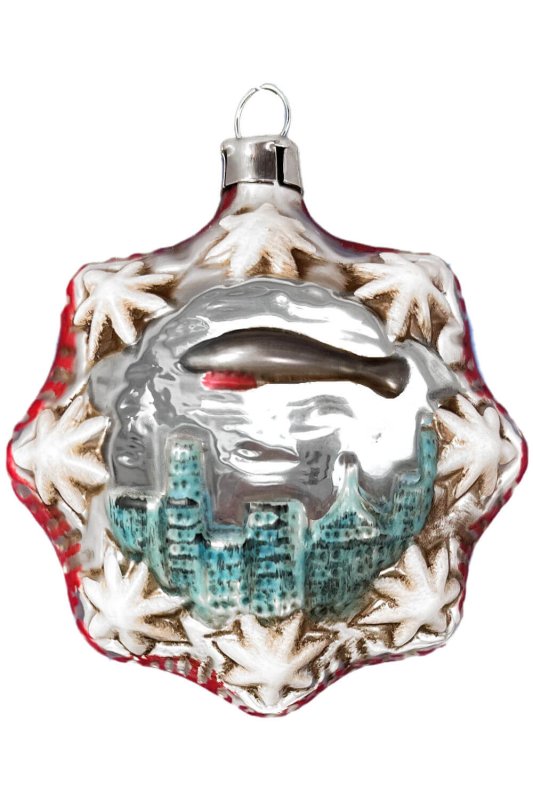 (image for) Zeppelin Airship over New York