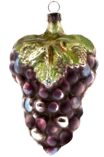 (image for) Large grape with leaf