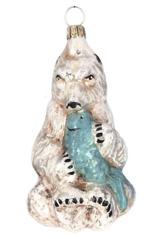 (image for) Polar bear with fish