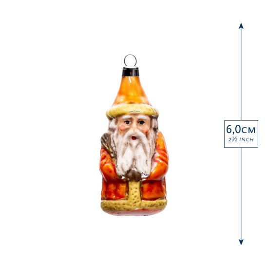 Modal Additional Images for Miniature Santa Claus, Orange