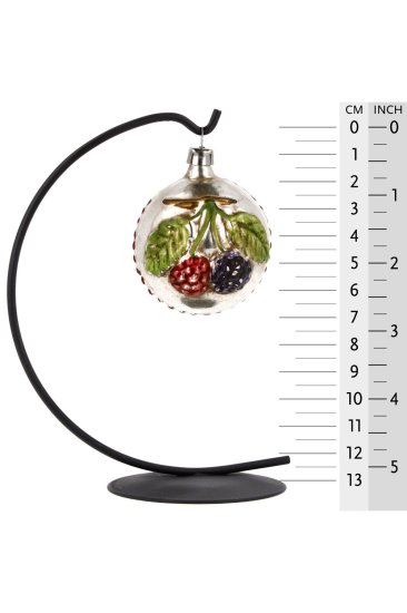 Fruit Basket - Set of 3 Ornaments