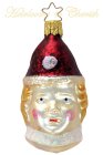 (image for) Clown Head with Burgundy Hat
