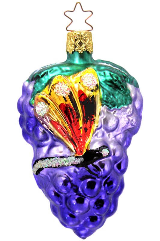 (image for) Grapes With Butterfly