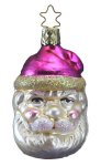 (image for) Jovial Santa Head - Pink