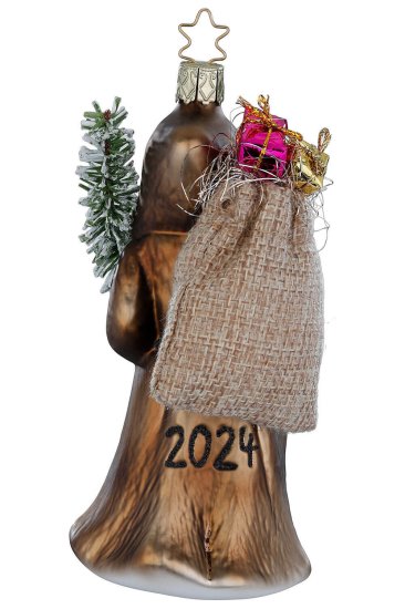 Santa, Traditional Weihnachtsmann, 2024 Annual Ornament