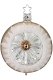 (image for) Reflector, 8cm Winter Jewel, Champagne Pearl Reflex