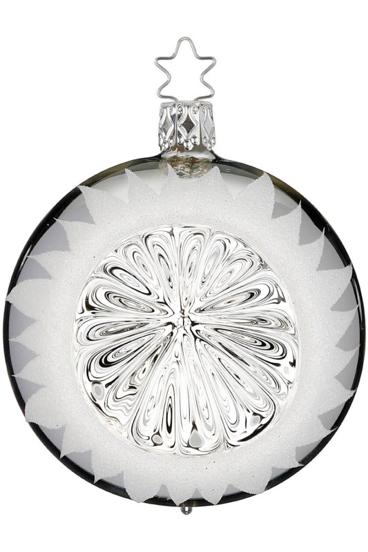 (image for) Reflector, 8cm Silver Shine, Silver Shiny Reflex