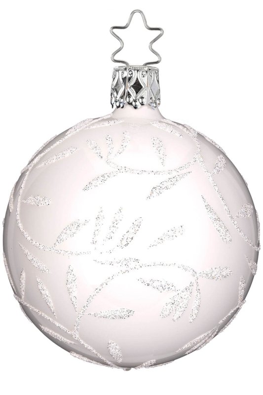 (image for) Ball, 6cm Delights, Porcelain White Pearl Kugel