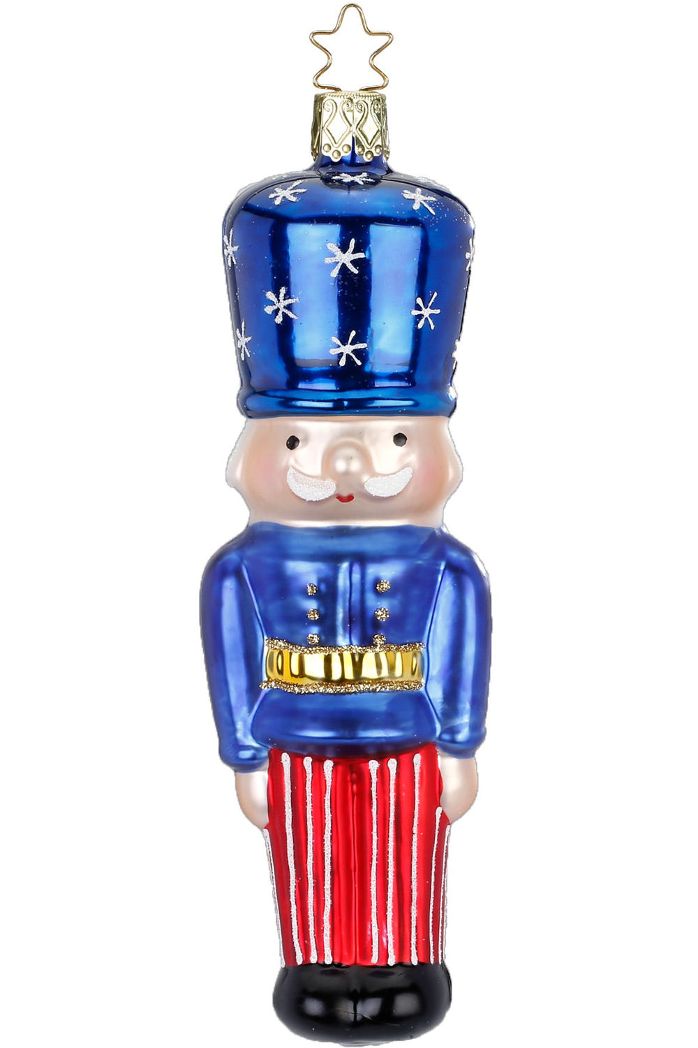 Patriotic Toy Soldier, Standing Proud, Red White Blue