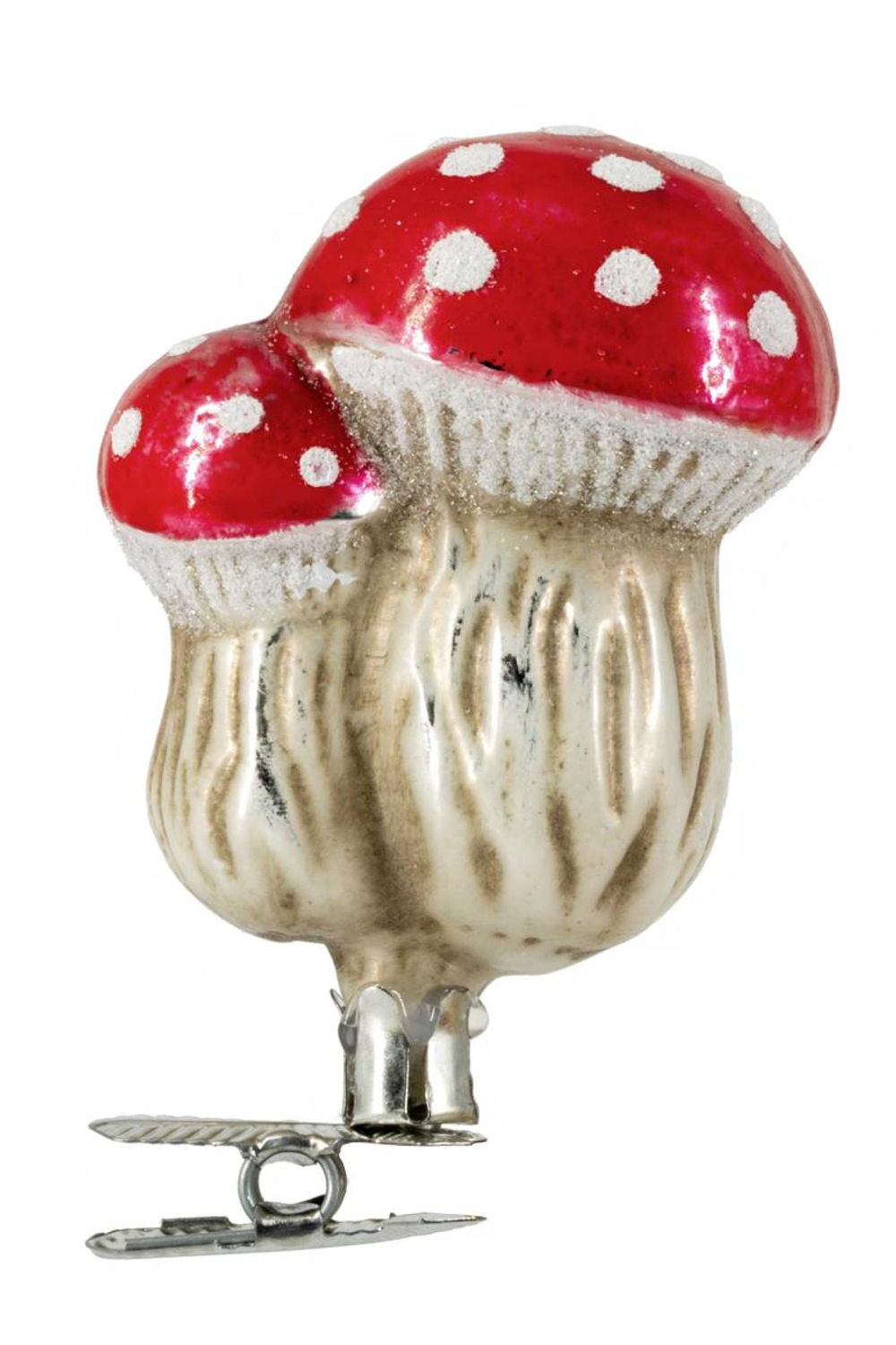 Two fly Agaric on clip