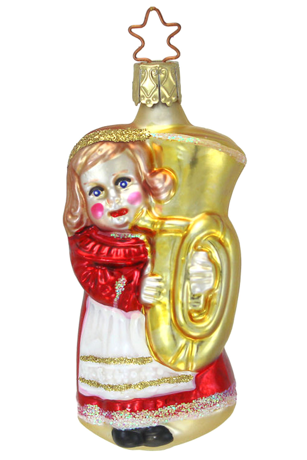Details about   Bratwurst Glass Christmas Ornament by Inge Glas of Germany 3-1/4" 