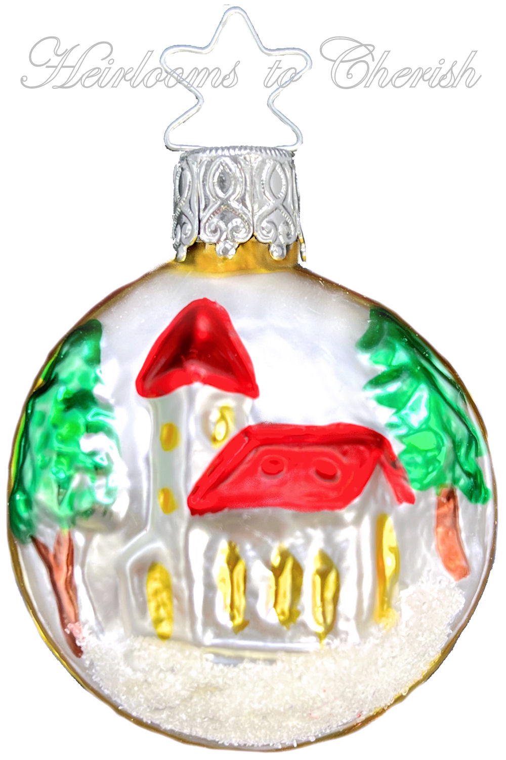 Inge Glas OWC Halloween 2540 Dracula German Glass Christmas Ornament